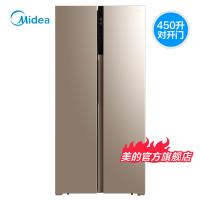 Midea/美的 BCD-450WKZM(E)冰箱双开门家用风冷无霜对开门电冰箱